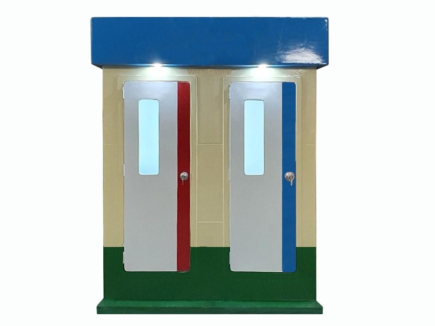Nhà vệ sinh di động có tắm Vinacabin V18.2W