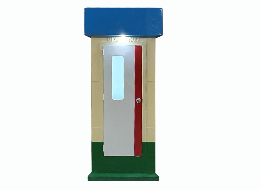 Nhà vệ sinh bằng composite Vinacabin được trang bị đèn chiếu sáng ngoài
