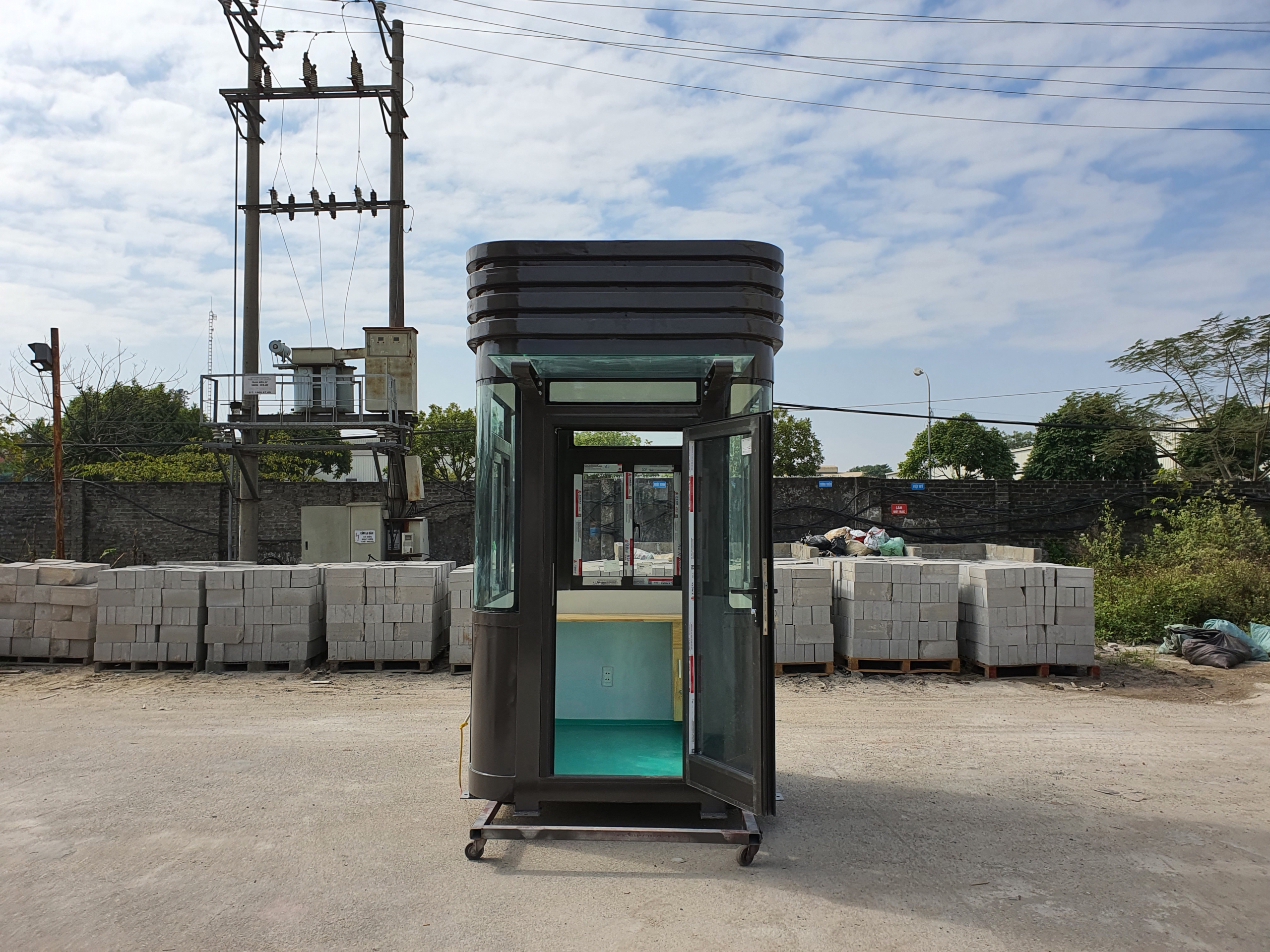 Thi công nhà bảo vệ tại Yên Bái