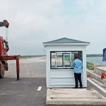 Giao nhà bảo vệ cho khu công nghiệp