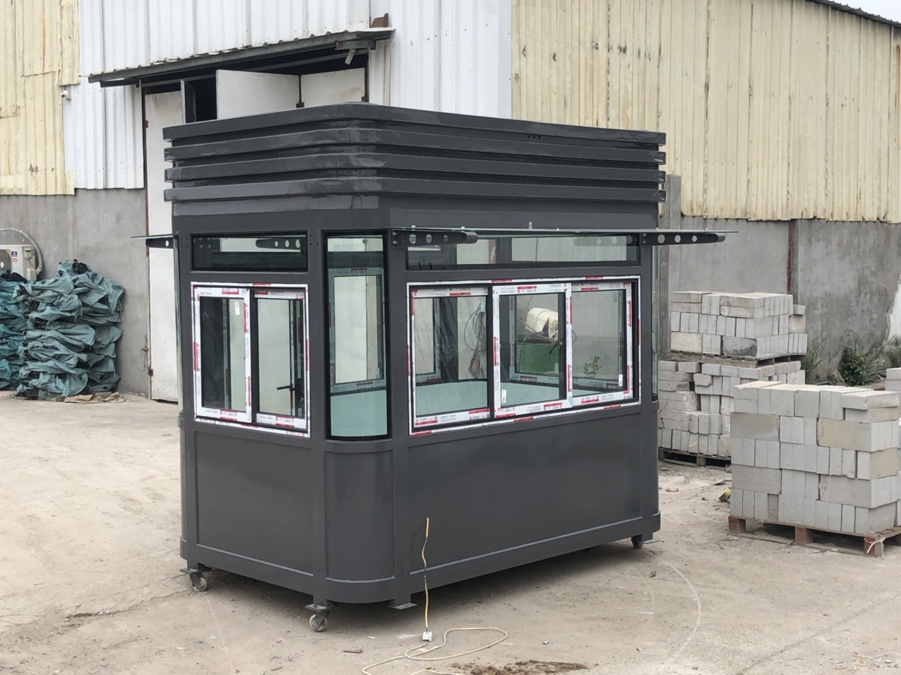 Lắp đặt nhà bảo vệ tại Thanh Hoá